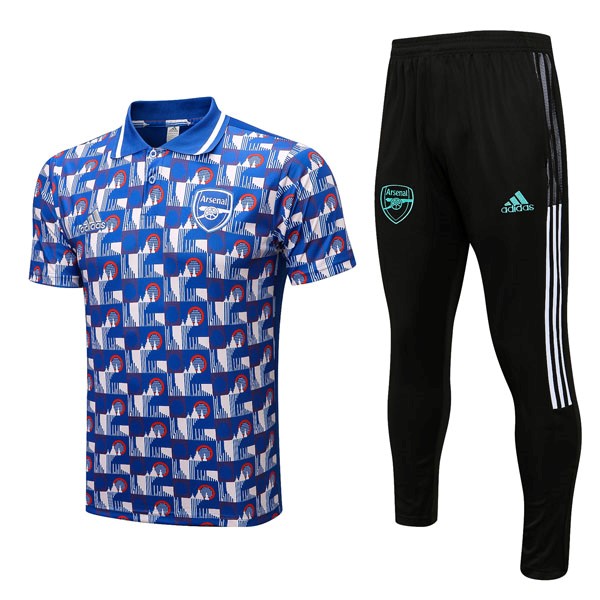 Polo Arsenal Conjunto Completo 2022 2023 Azul